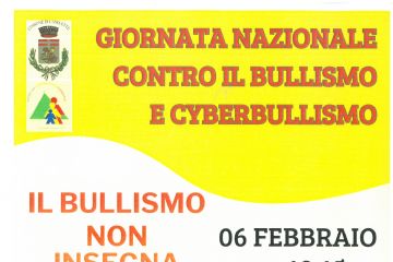 Giornata nazionale contro il bullismo e cyberbullismo