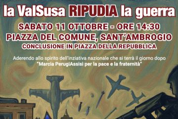 La Valsusa ripudia la guerra