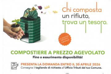 Compostiere a prezzo agevolato