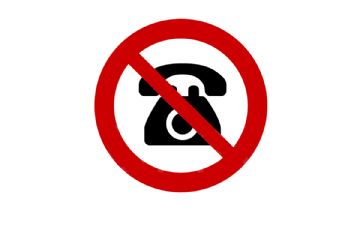 Avviso: linea telefonica non disponibile